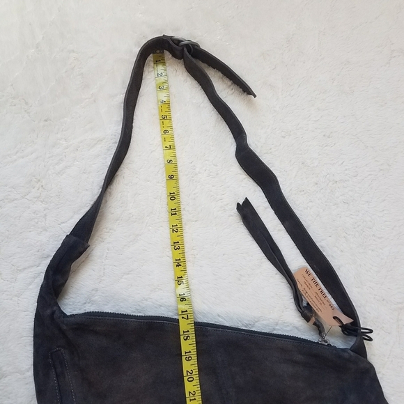 Free People We The Free Reiss Suede Sling Bag - Picture 8 of 12